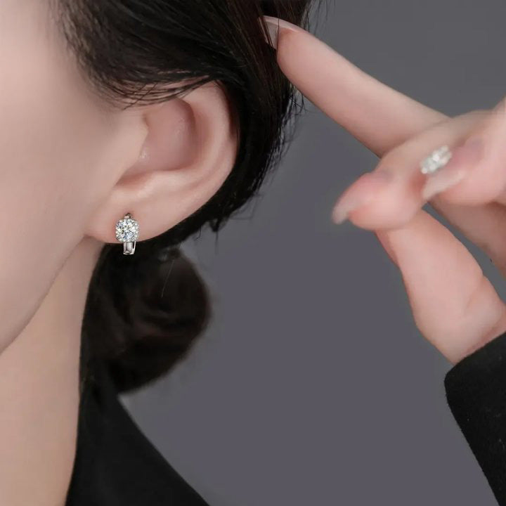 Square Diamond Earrings