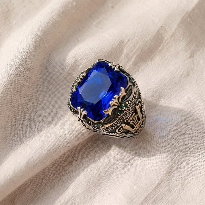 Klara Saphira Ring | Two-Tone