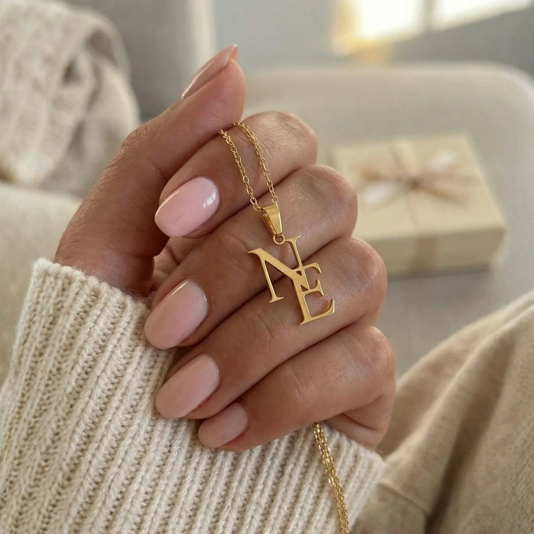 Amelyn Initials Necklace