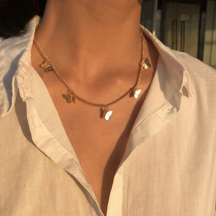 Butterfly Charm Necklace