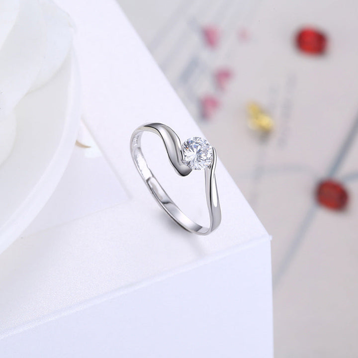 Zircon Ring, close-up detail