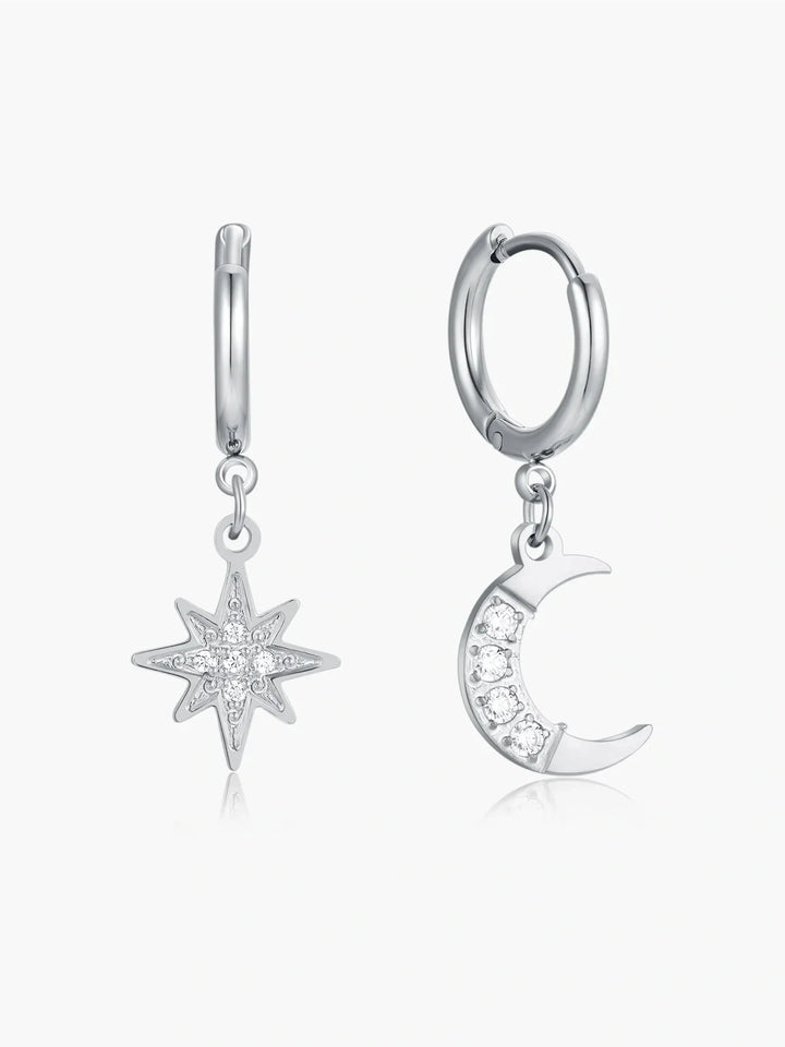 Astra Earrings, close-up detail