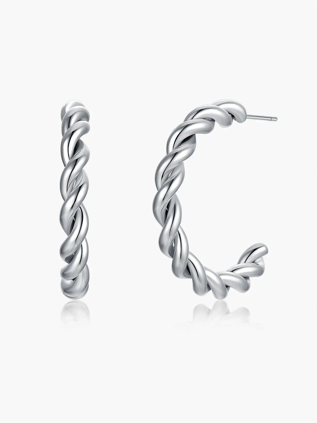 Rosa Earrings, close-up detail