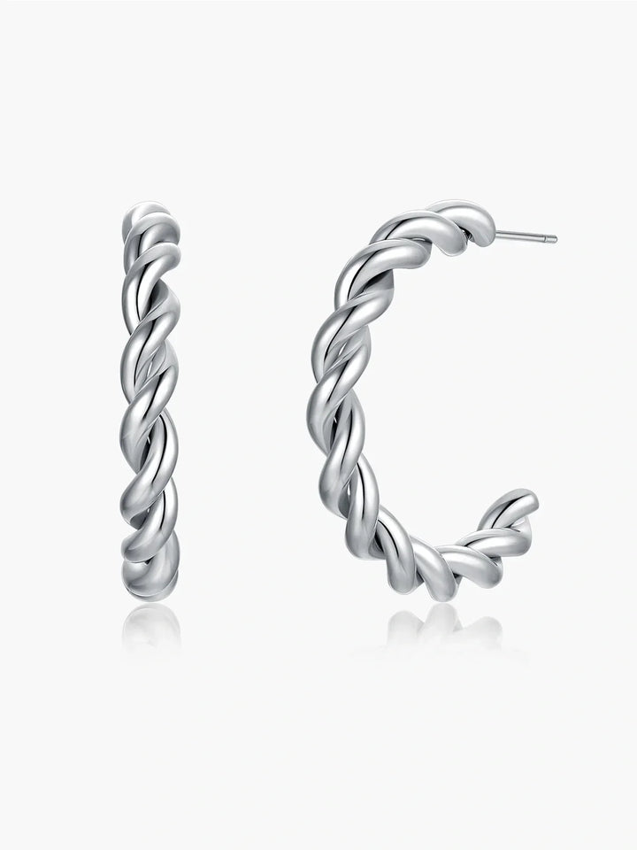 Rosa Earrings, close-up detail