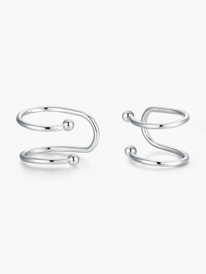 Caline Earrings, close-up detail