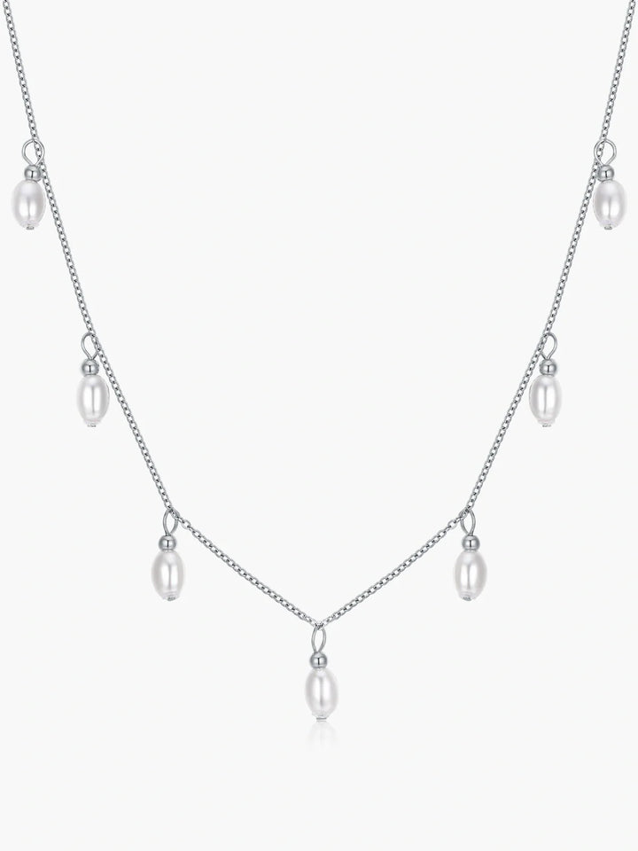 Sita Pearl Necklace, shown on a plain background