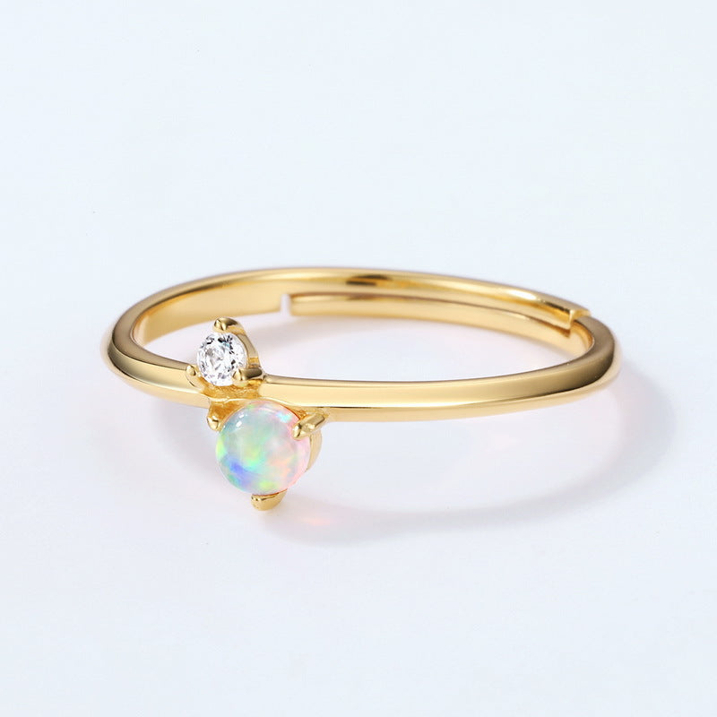 Opal Ring, close-up detail