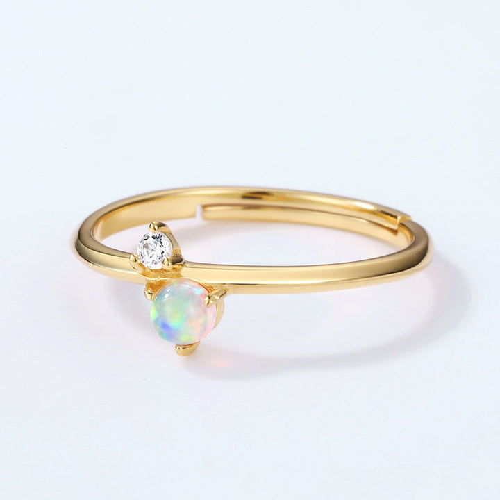 Opal Ring, close-up detail