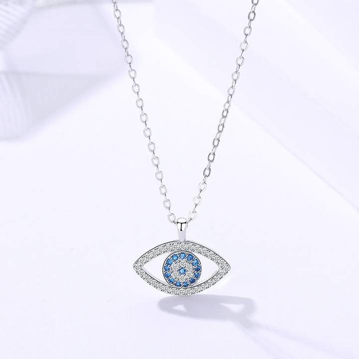 Eye Necklace, shown on a plain background