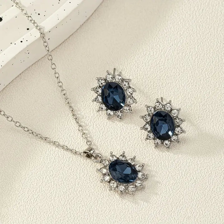Katya Azuryn Jewelry Set | Silver-Tone