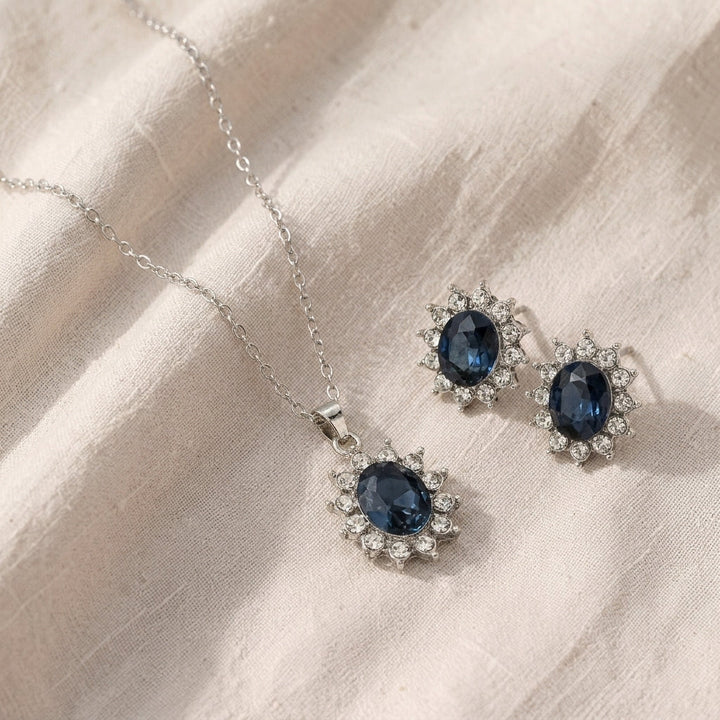 Katya Azuryn Jewelry Set | Silver-Tone