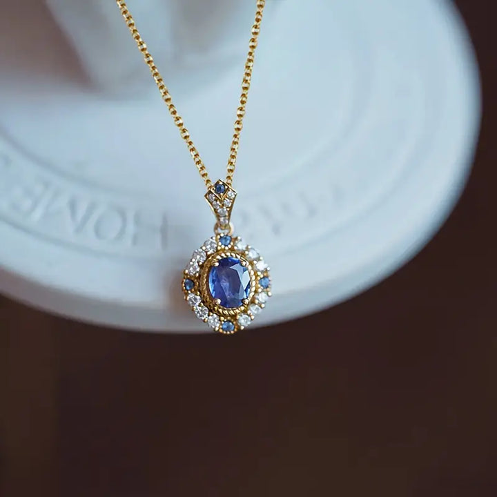 Jesmira Duskraine Necklace | Gold-Tone