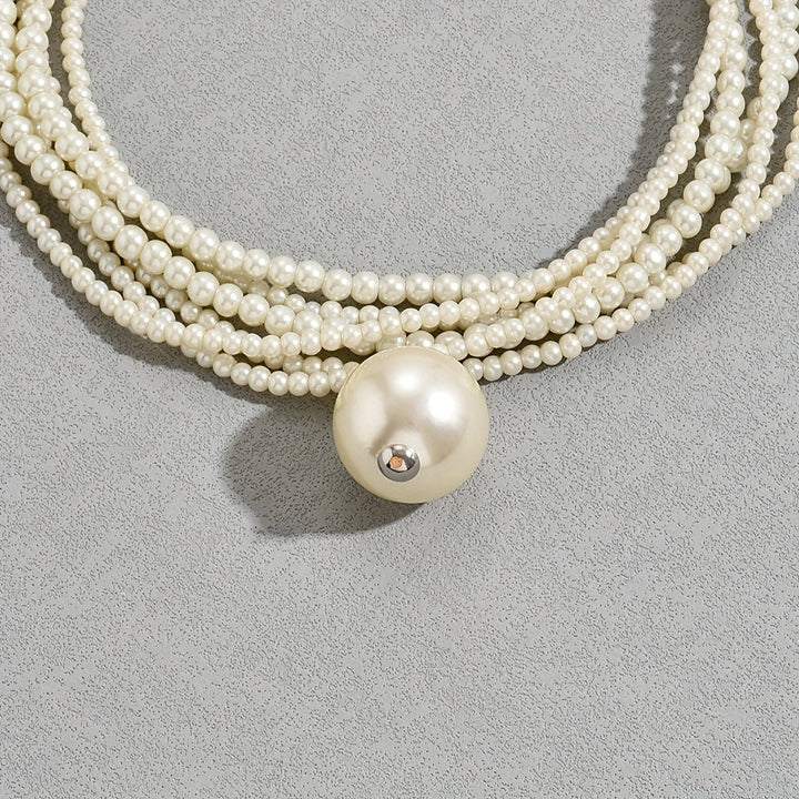 Grand Pearl Statement Necklace