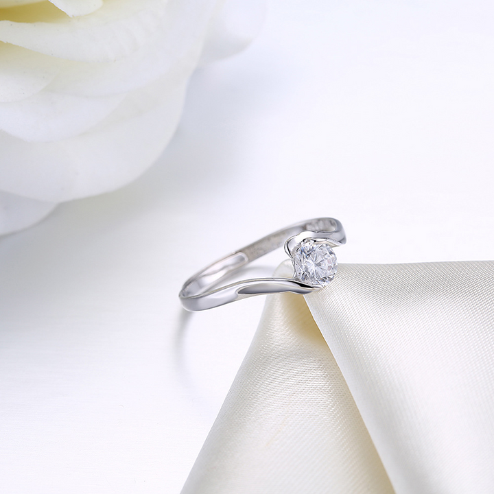 Zircon Ring, shown on a plain background