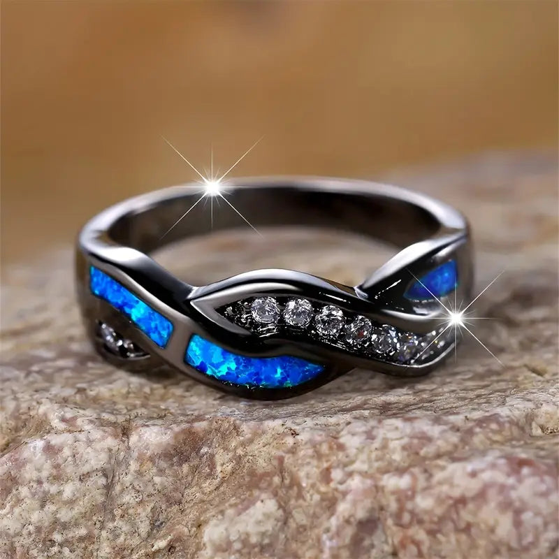 Thessia Lunebray Ring | Silver-Tone