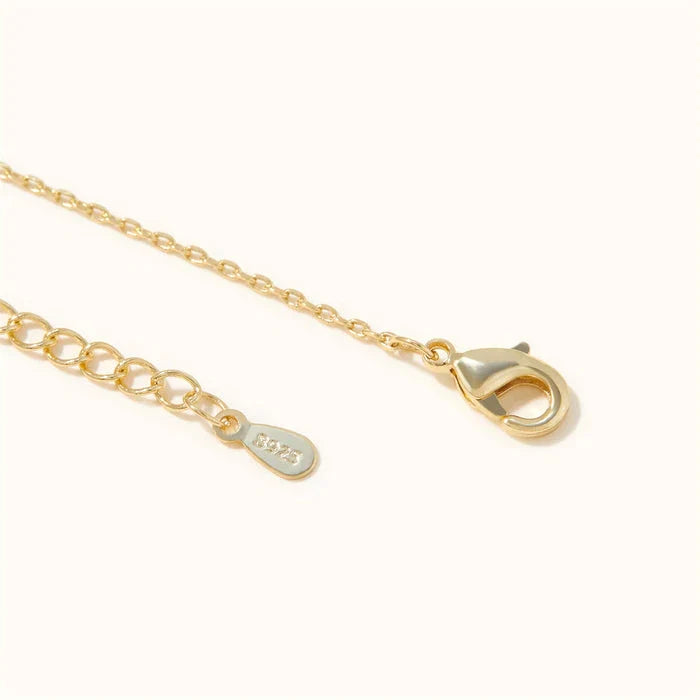 Lucky Heart Necklace, detail view