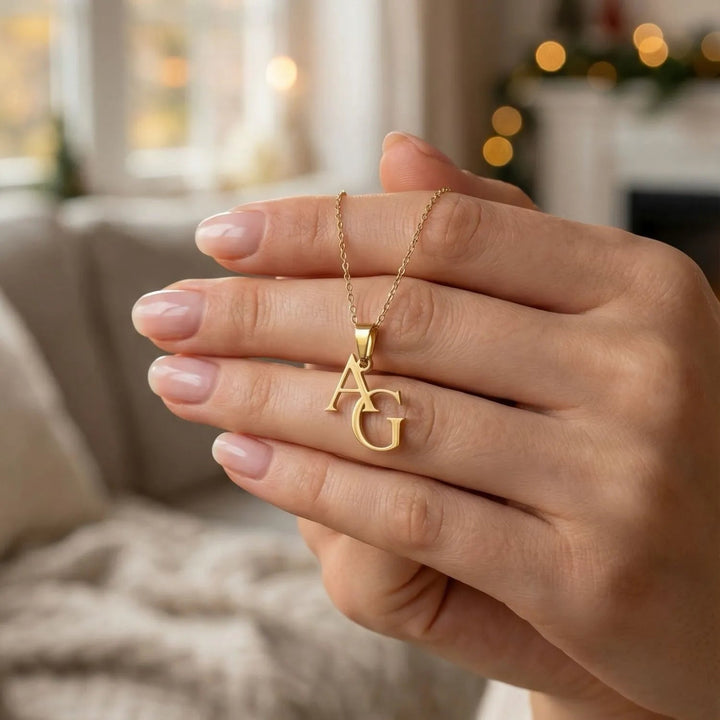 Amelyn Initials Necklace