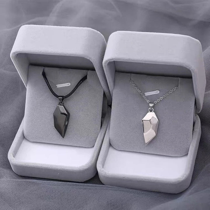 Magnetic Love Necklaces, shown on a plain background