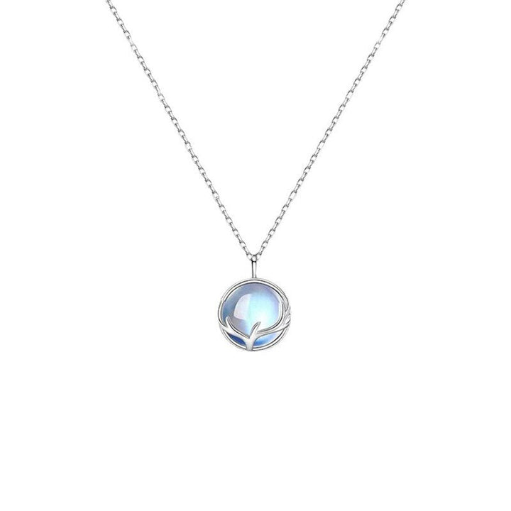 Moonstone Pendant, detail view