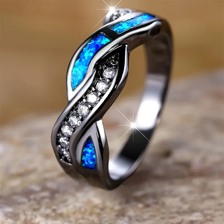 Thessia Lunebray Ring | Silver-Tone