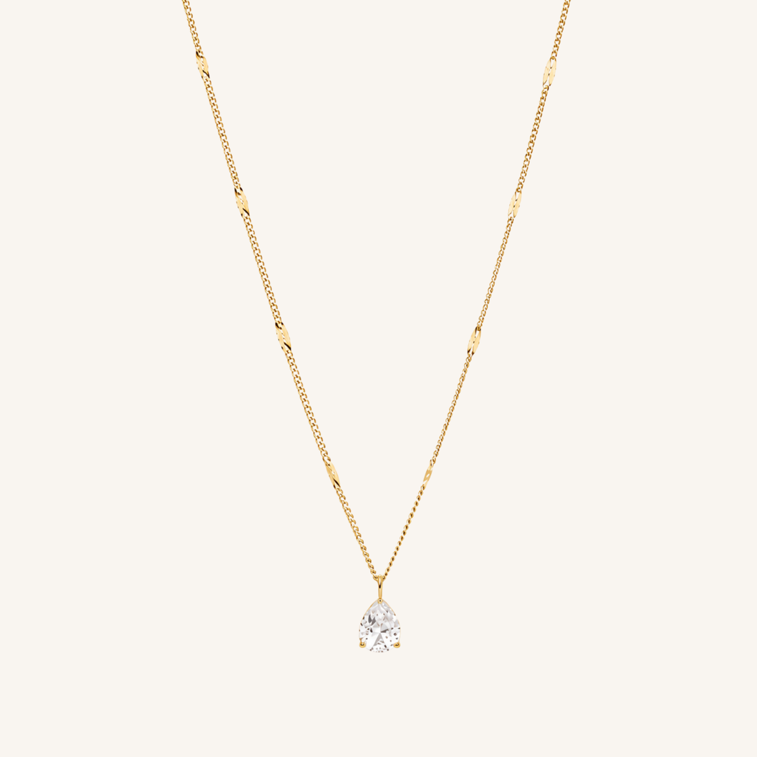 Auréa Drop Necklace Gold