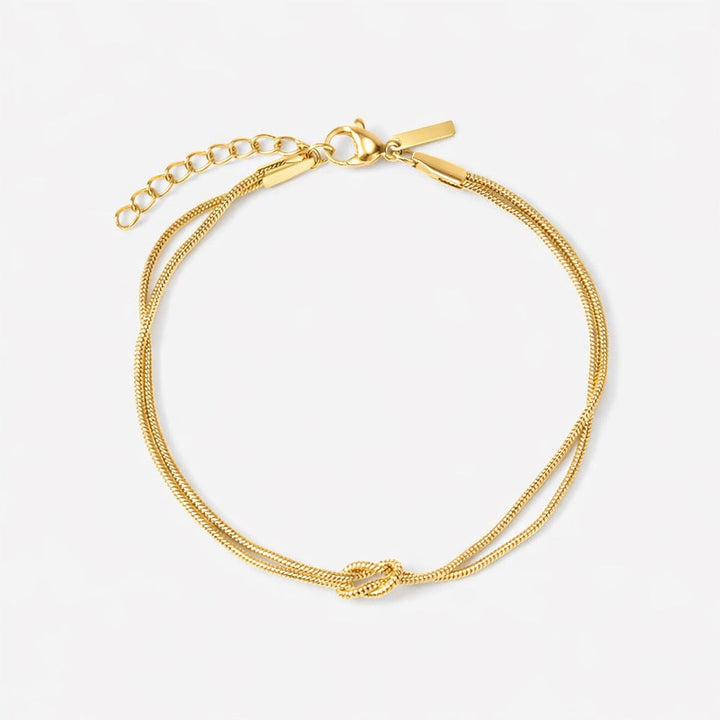 Eternal Bond Knot Bracelets, shown on a plain background