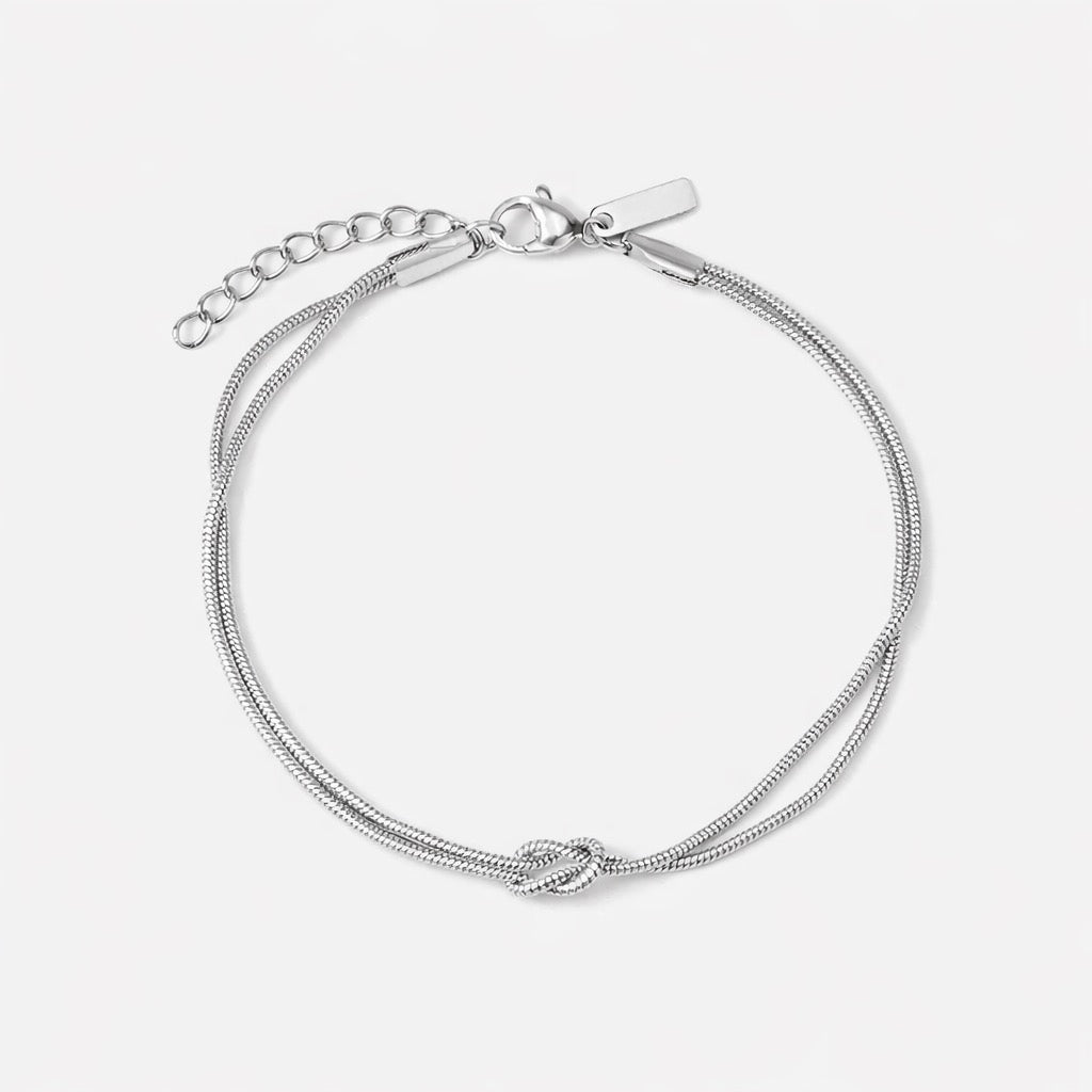 Eternal Bond Knot Bracelets, detail view