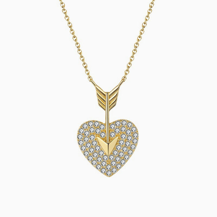 Arrow Heart Necklace