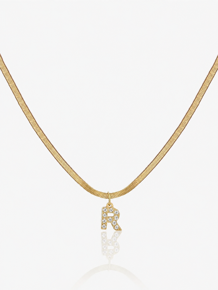 Eva Initial Necklace