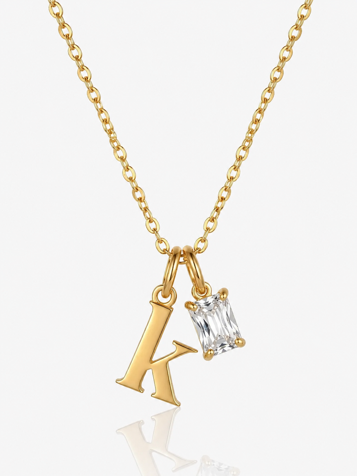 Signature Birthstone Necklace in gold