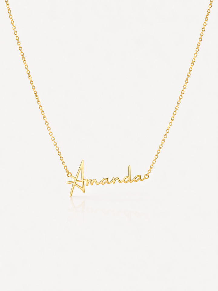 Connection Name Necklace
