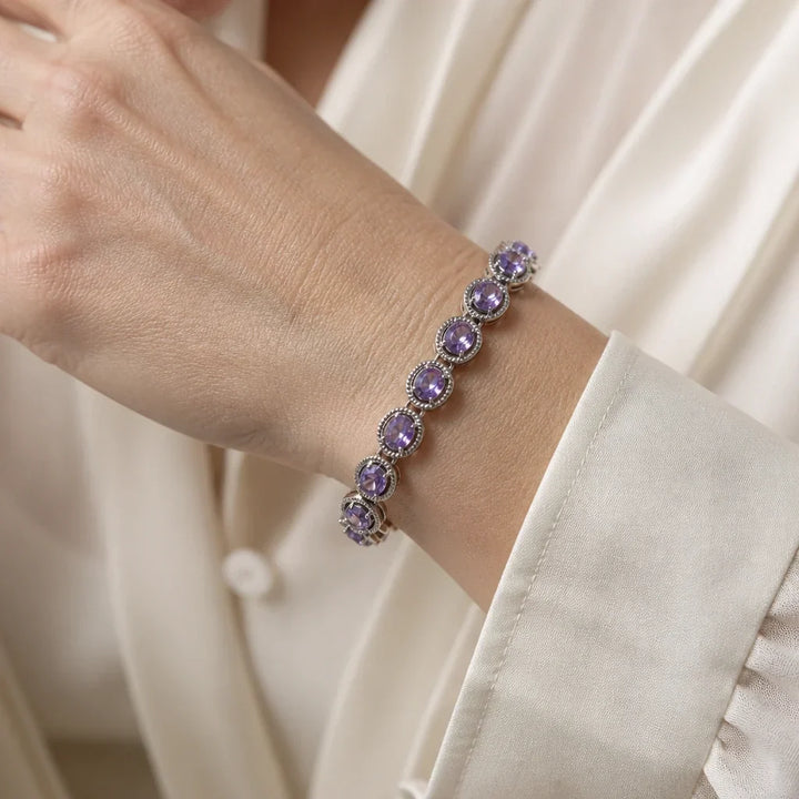 Zirconia Link Bracelet