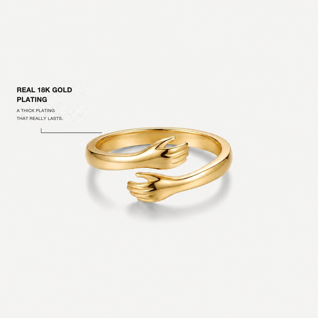 Eternal Embrace Adjustable Ring, shown on a plain background