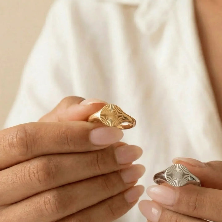 Nira Ring, shown on the model