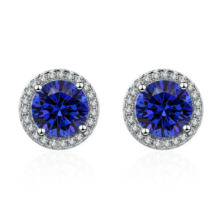 Lucia Celestine Earrings | Silver-Tone