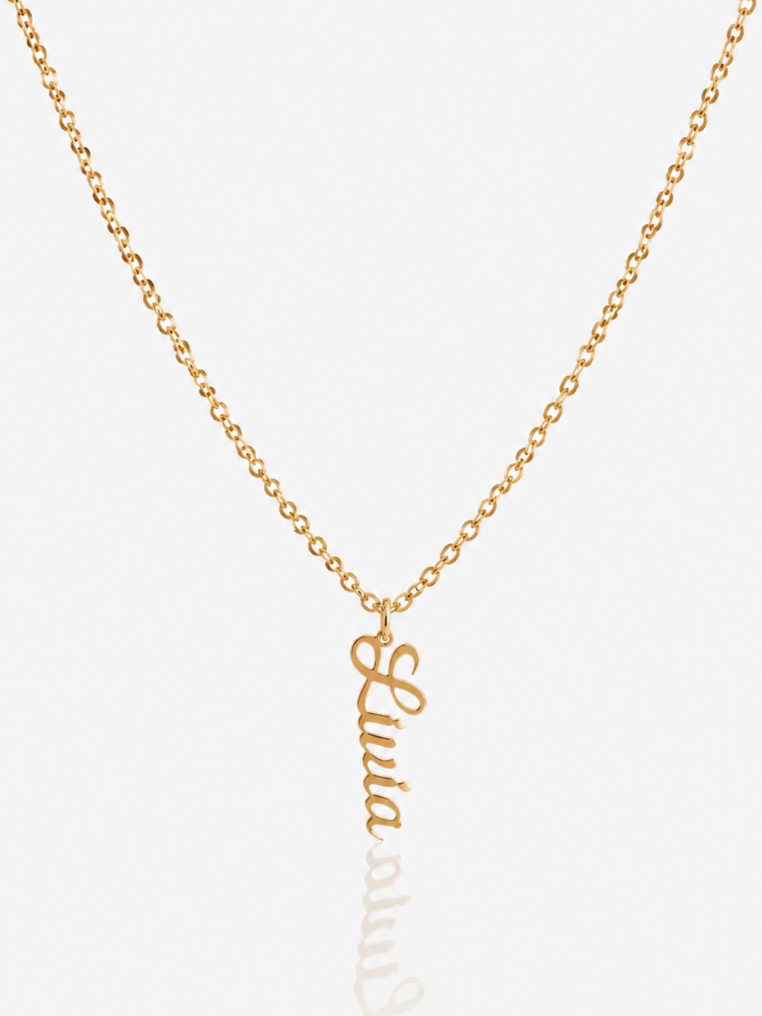 Liana Vertical Name Necklace