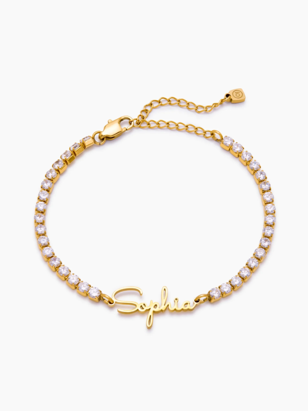 Zircone Personalised Name Bracelet