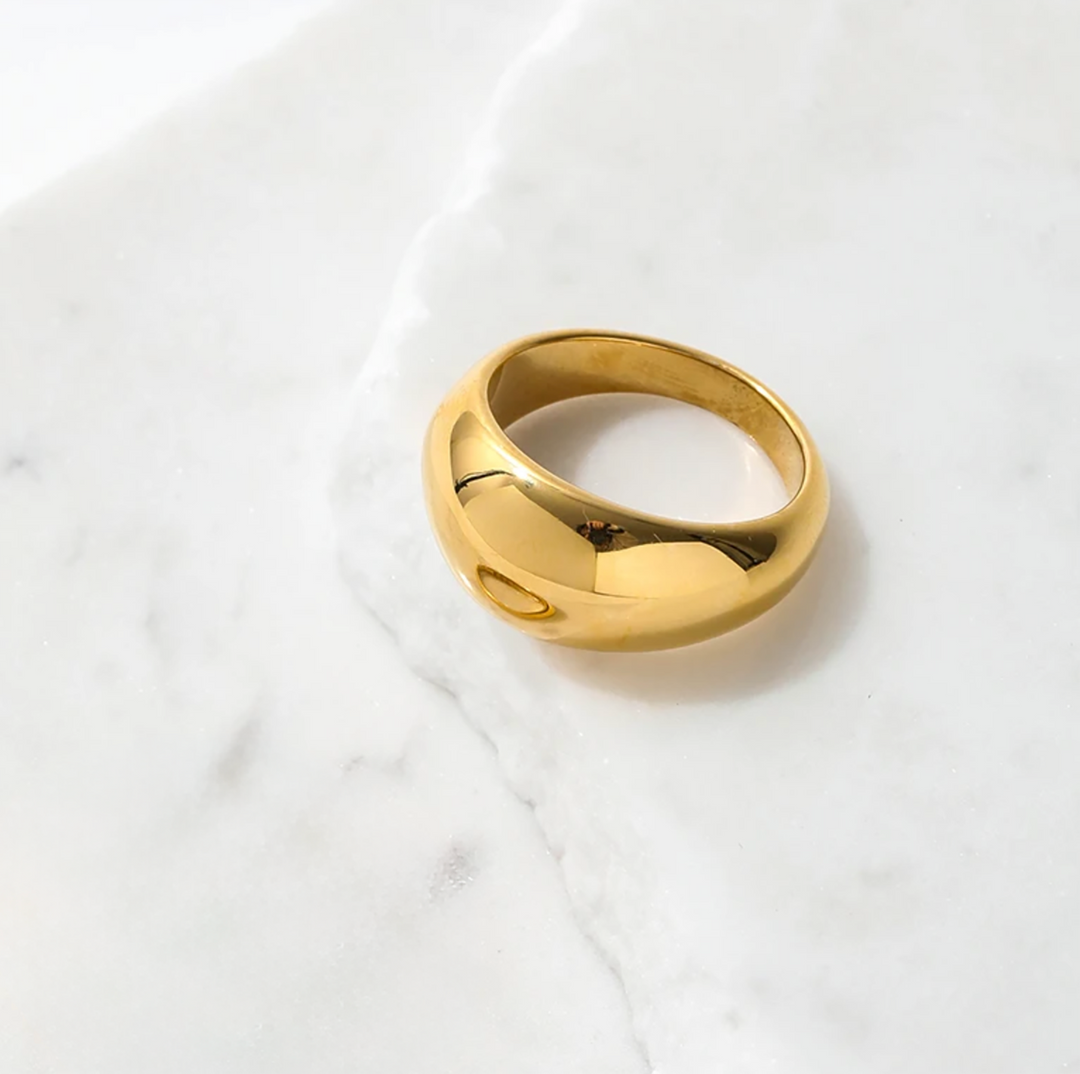 Lena Dome Ring, shown on a plain background