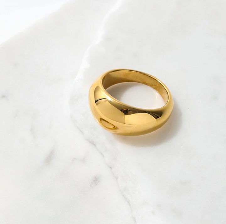 Lena Dome Ring, shown on a plain background