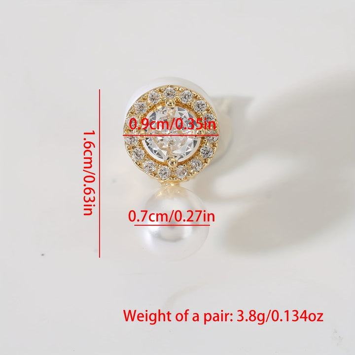 Delicate Pearl Halo Clip Earrings