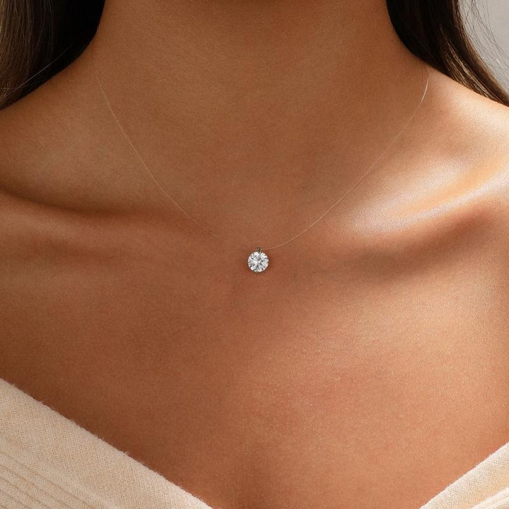 Floating Pendant Necklace
