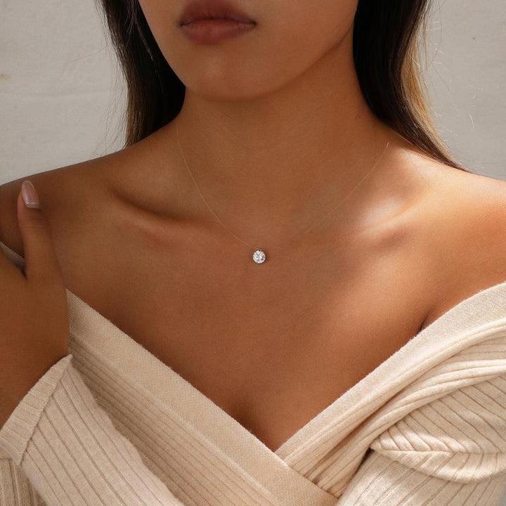 Floating Pendant Necklace