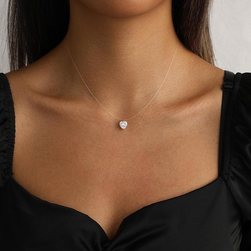 Floating Pendant Necklace