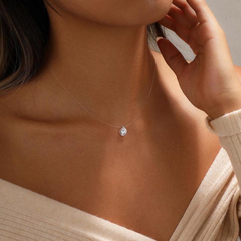 Floating Pendant Necklace
