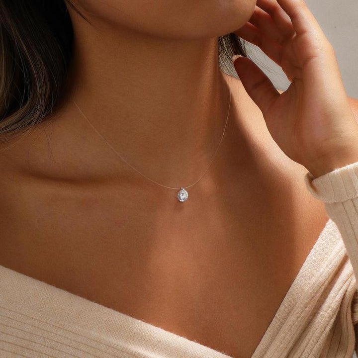 Floating Pendant Necklace