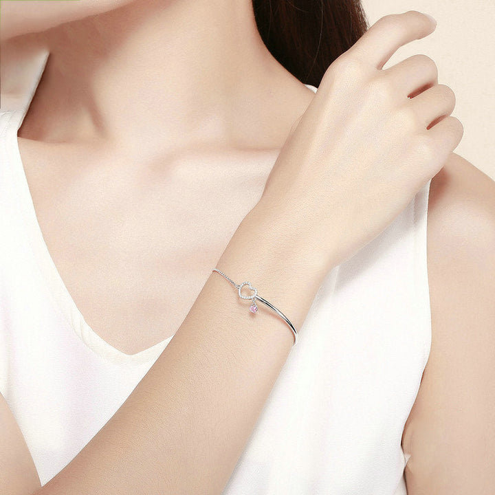 Heart Bracelet, worn on the wrist