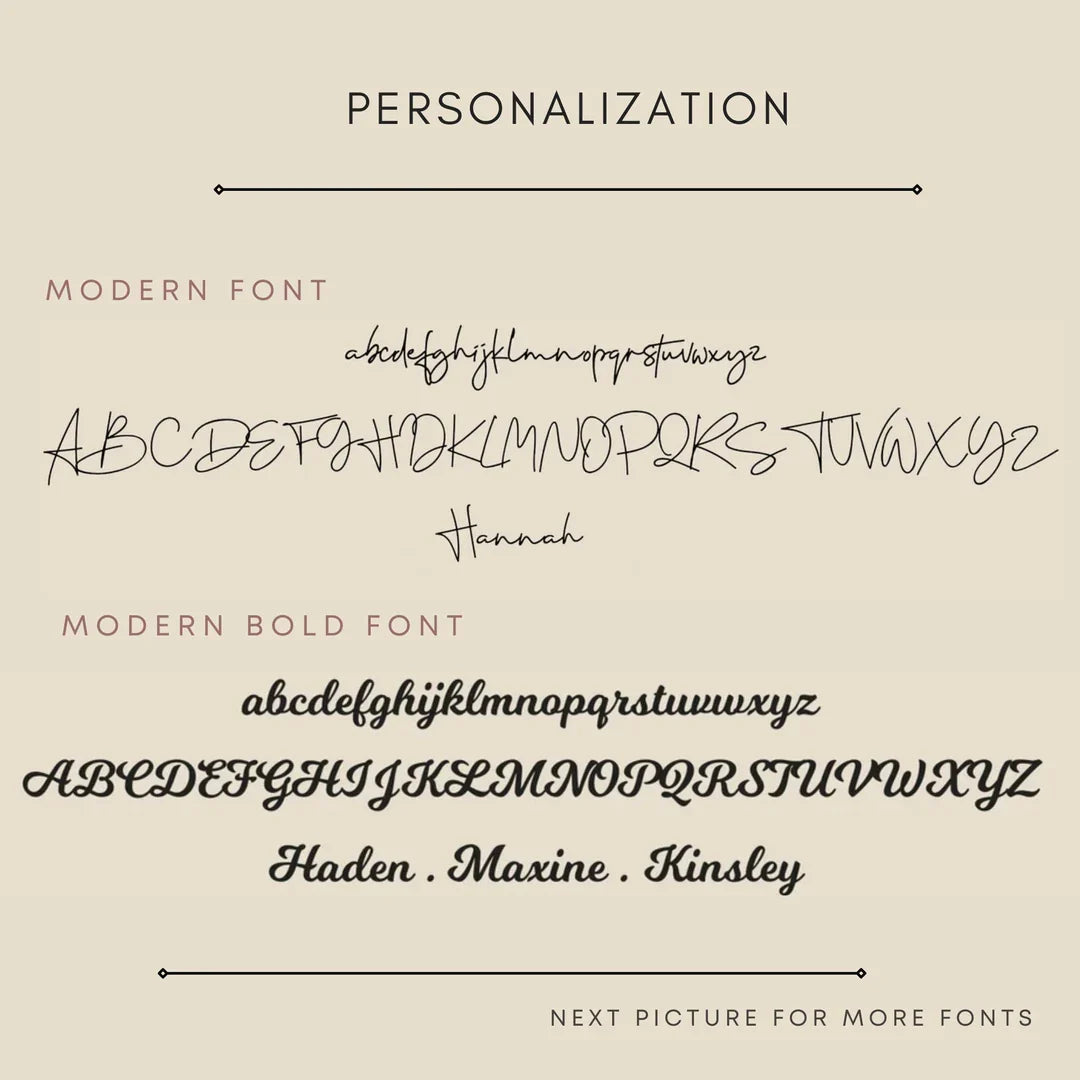 Zircone Personalised Name Bracelet, shown on the model 2