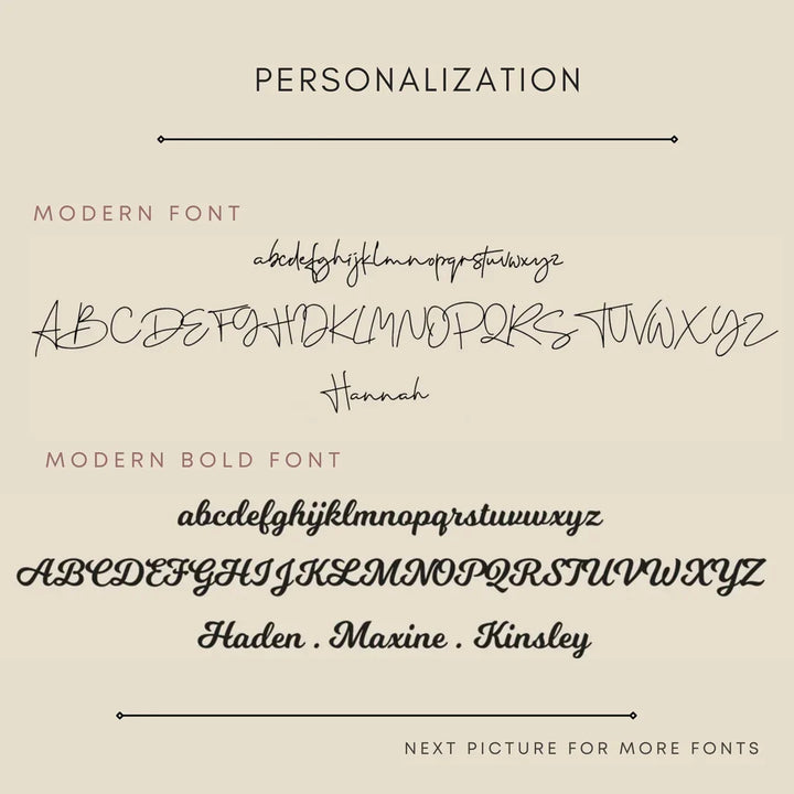 Zircone Personalised Name Bracelet, shown on the model 2