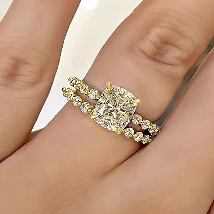Eternal Diamond-Style Ring Set