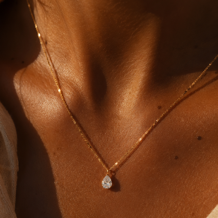 Auréa Drop Necklace Gold